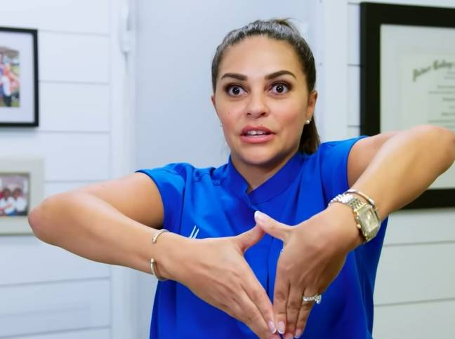 Dr Alessandra Colon treats people for TLC show Crack Addicts, where she cracks their bones to find cures. Credit: TLC