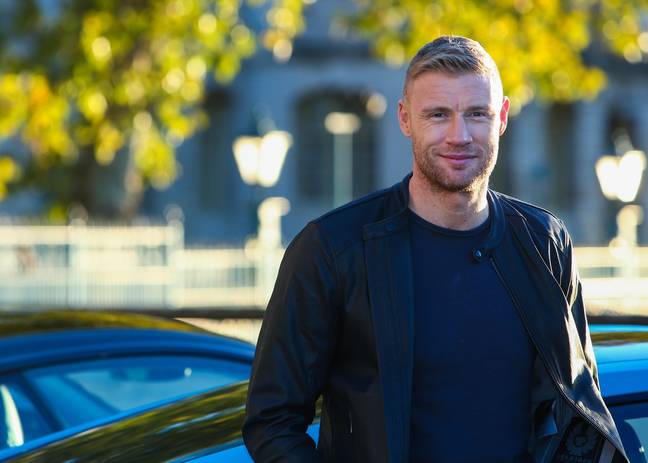 Flintoff was rushed to hospital. Credit: WENN Rights Ltd / Alamy Stock Photo