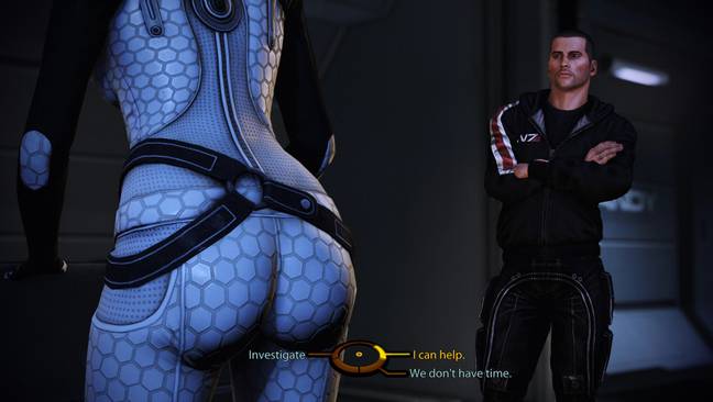 A screenshot of 'Mass Effect: Legendary Edition' with Lunk's mod / Credit: Lunk, BioWare