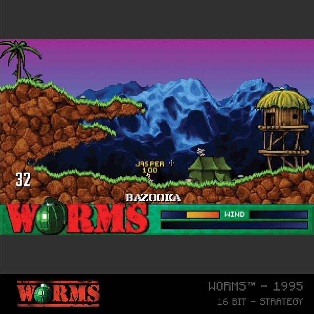 Worms / Credit: Team17, Evercade