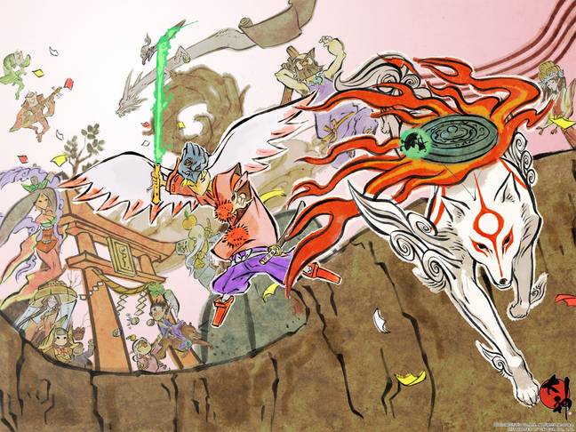 Okami artwork from 2006 / Credit: Capcom