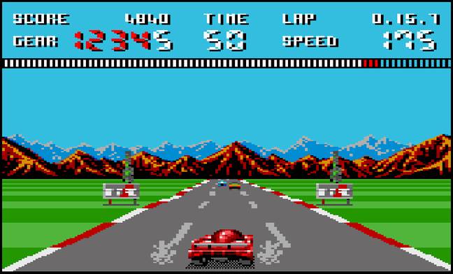 Burnin' Rubber (CPC version) / Credit: Amstrad Ltd, Ocean Games, MobyGames.com