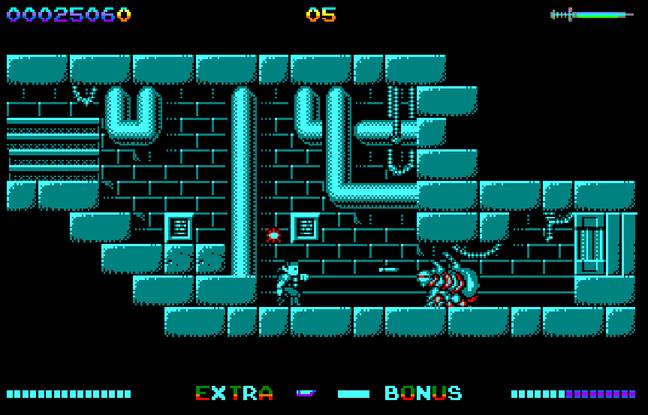 Switchblade (CPC version) / Credit: Gremlin Graphics, Core Design, MobyGames.com