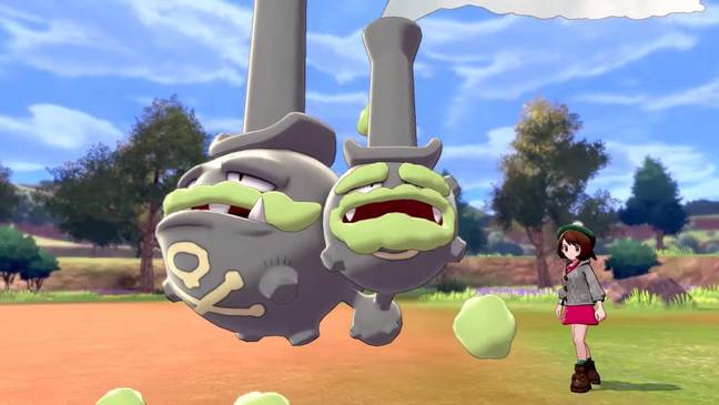 Weezing's Galarian form / Credit: Nintendo, Game Freak