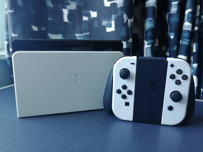 The Nintendo Switch - OLED Model / Credit: the author