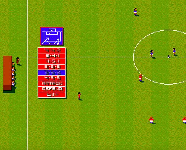 Sensible soccer discount mega drive