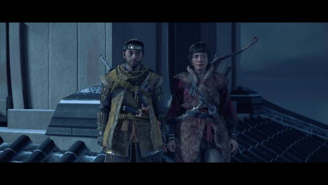 Jin and Yuna in Ghost Of Tsushima / Credit: Sony Interactive Entertainment, Sucker Punch Productions