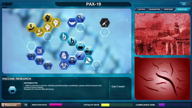 Plague Inc: The Cure / Credit: Ndemic Creations