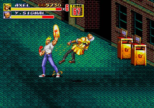 Streets of Rage 2's opening stage / Credit: SEGA, MobyGames