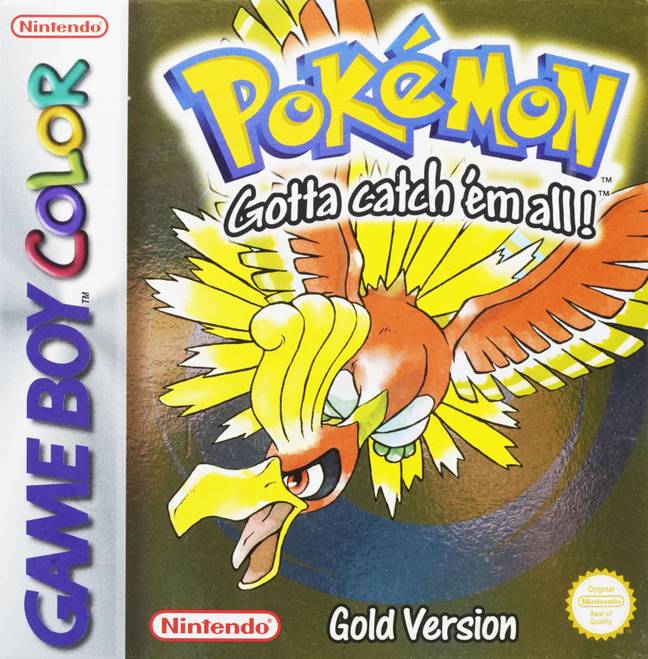 Pokémon Gold (released 2001 in the UK) / Credit: Nintendo, Game Freak, Creatures Inc 