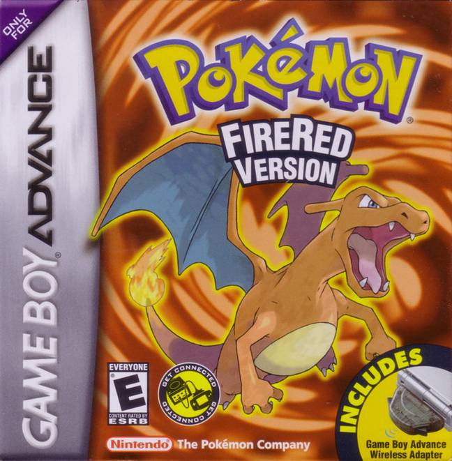 Pokémon FireRed (released 2004 in the UK) / Credit: Nintendo, Game Freak, The Pokémon Company, Creatures Inc