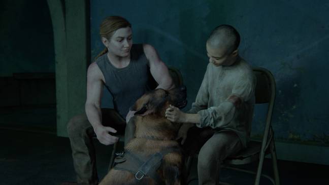 Abby and Lev in The Last of Us Part II / Credit: Sony Interactive Entertainment