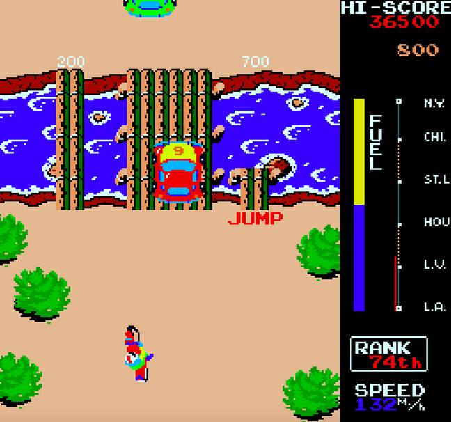 Nes dirt best sale bike game