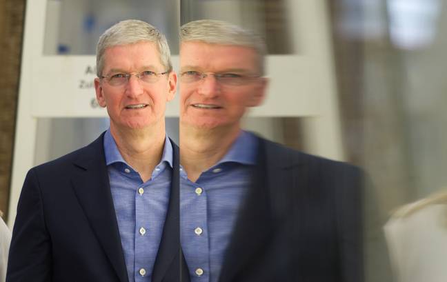 Apple's CEO Tim Cook. Credit: PA
