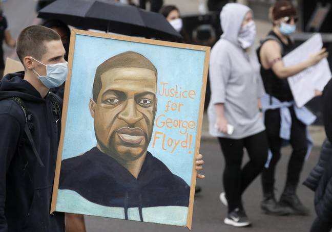 Floyd's death has sparked worldwide protests. Credit: PA