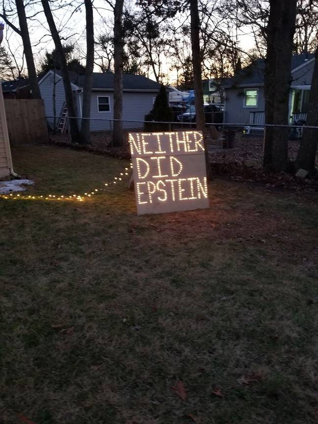 Kevin suggested Jeffrey Epstein didn't kill himself. Credit: Facebook/Kevin Gibson Jr.