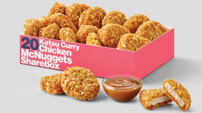 The nugs come with a Katsu breadcrumb (Credit: McDonald's)