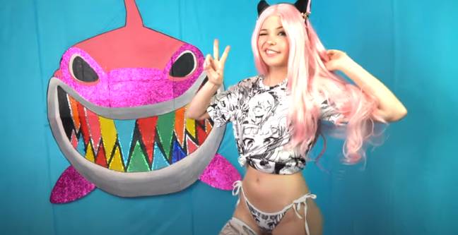 belle delphine, Wikitubia