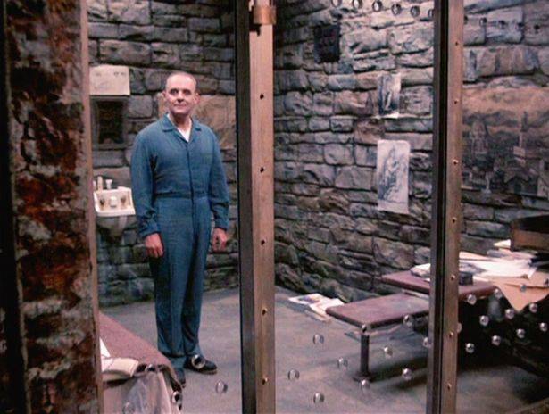 Hannibal Lecter's prison cell in Silence of the Lambs. Credit: Orion Pictures