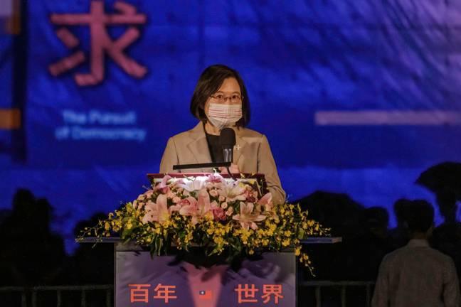 aiwanese President Tsai Ing-Wen. Credit: Walid Berrazeg/SOPA Images via ZUMA Press Wire