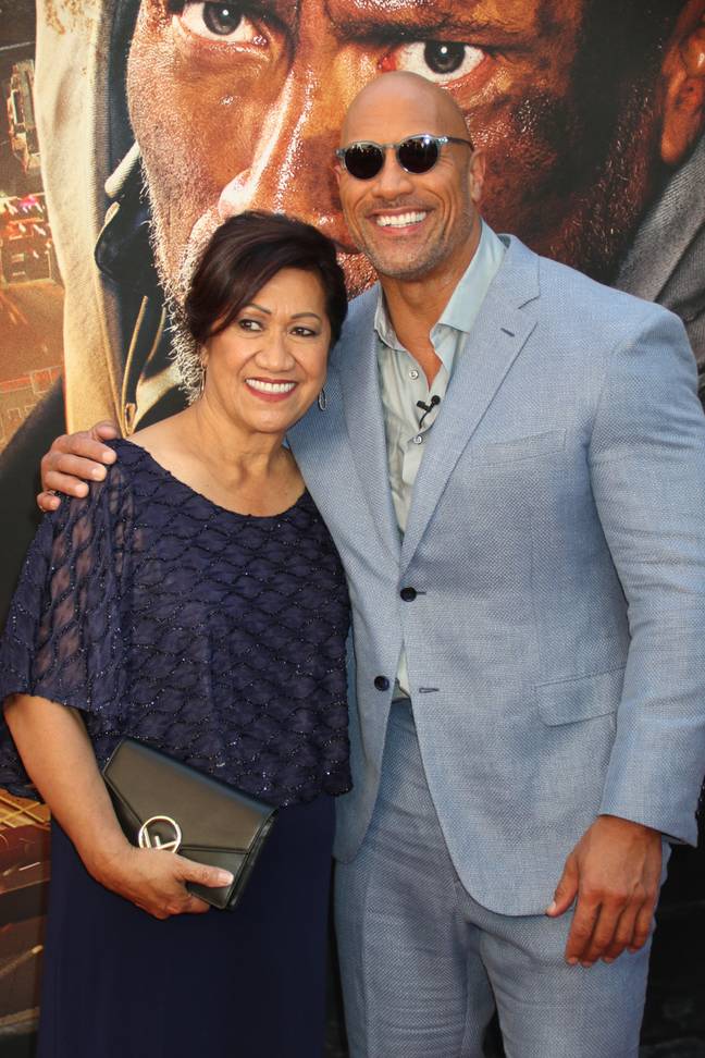 The Rock bought his mum the house of her dreams. Credit: PA