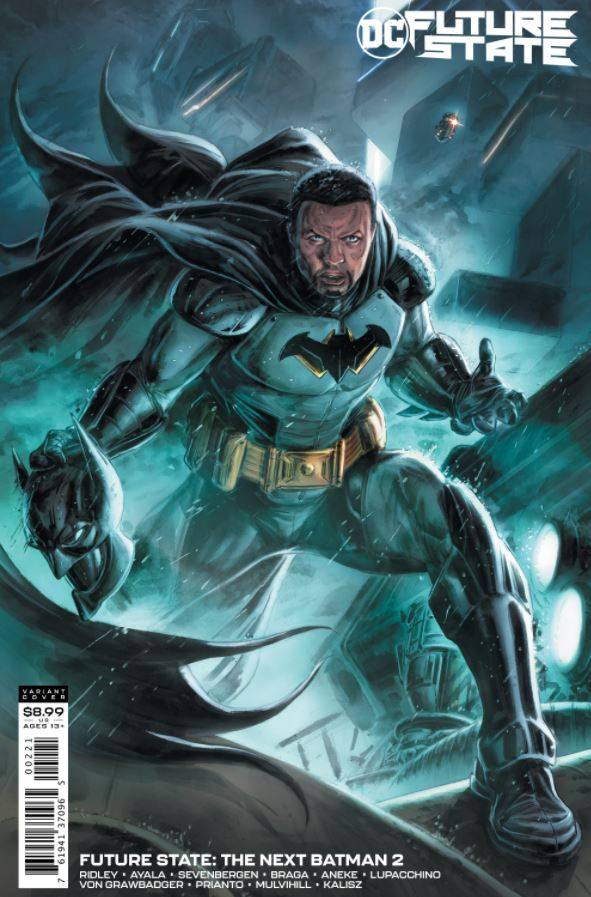 The new series will see Batman played by Tim Fox. Credit: DC Comics