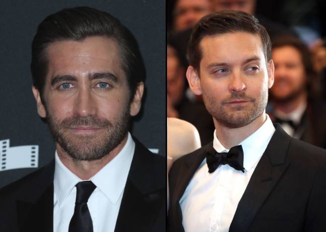 Jake Gyllenhaal and Tobey Maguire. Credit: PA