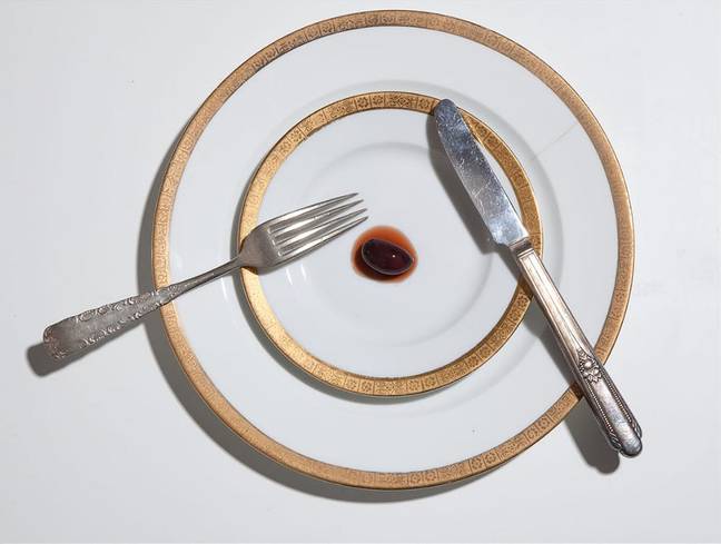 Henry Hargreaves recreated the meal for his photo book No Seconds. Credit: Henry Hargreaves 