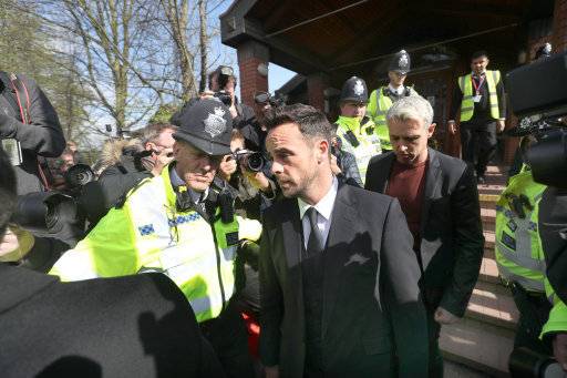 Ant McPartlin pleaded guilty to drink driving after being involved in a car accident in Richmond, London. Credit: PA