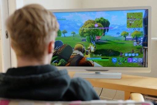 Stock image of a boy playing Fortnite. Credit: PA