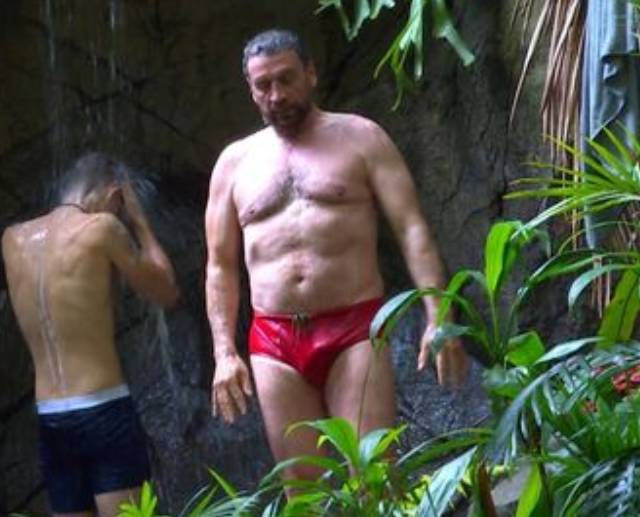 You need a cold shower when you're as red hot as Nick Knowles. Credit: ITV