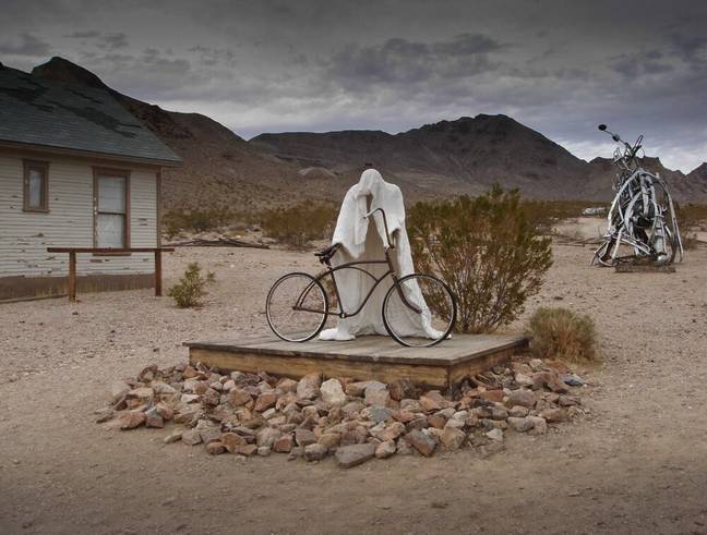 Albert Szukalski's Ghost Rider. Credit: Goldwell Open Air Museum