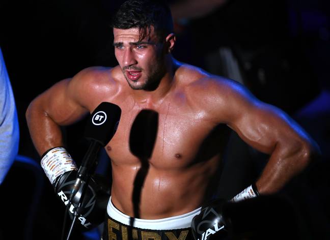 Tommy Fury now has a record of seven fights without defeat. Credit: PA