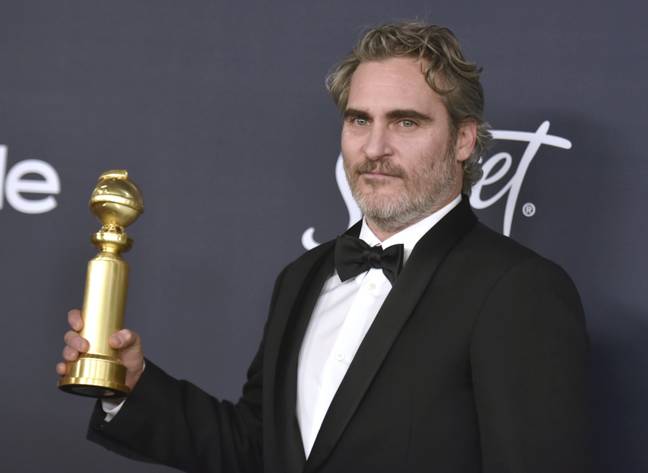 Phoenix won a Golden Globe for his performance as the Joker. Credit: PA