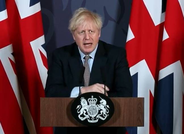 Boris Johnson welcomed the Brexit deal between the UK and EU. Credit: No.10