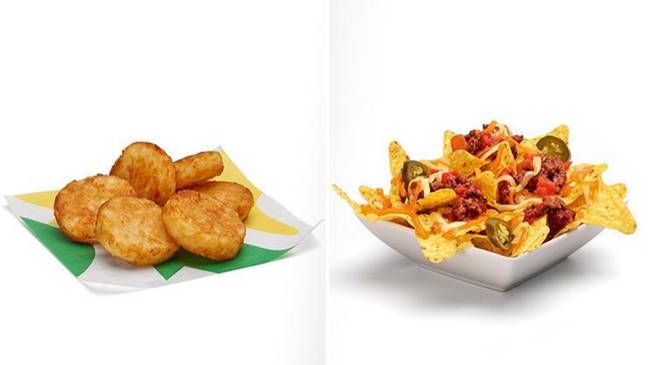 Yup, hash browns are now on the Subway menu. What a time to be alive. Credit: Subway