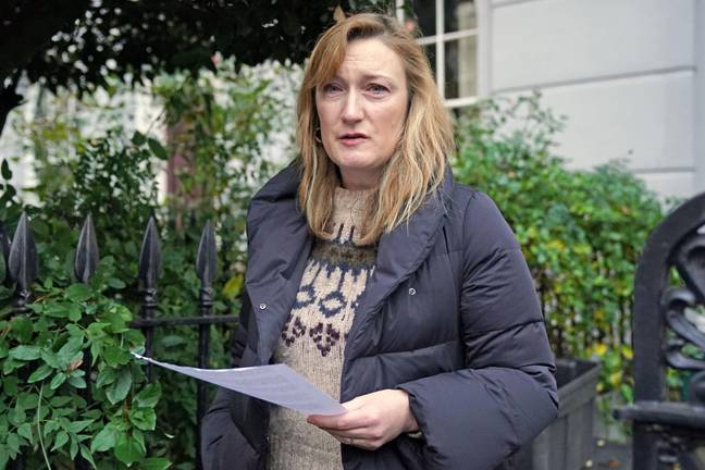 Allegra Stratton resigned last week for joking about a party that happened at Number 10 last Christmas. Credit: Alamy