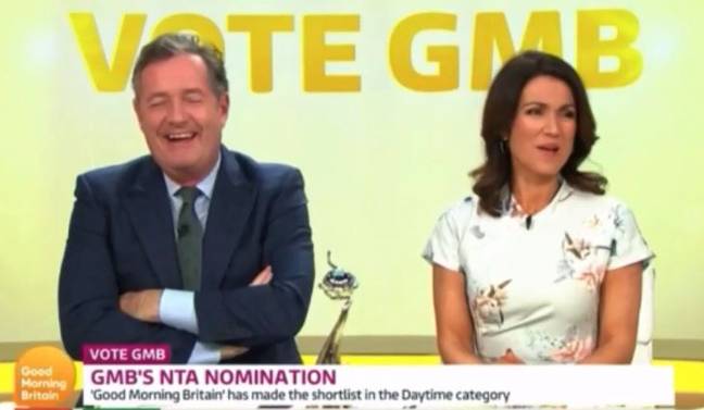 Piers was quickly called out on his rant. Credit: ITV/Good Morning Britain