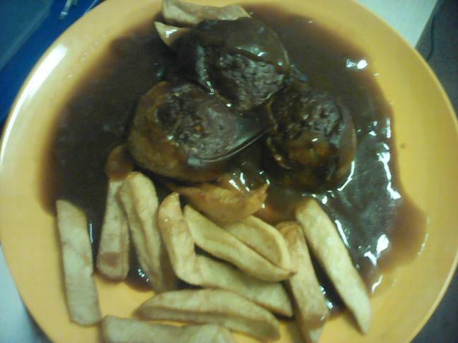The prisoners has been sharing photos of his meals. Credit: Manchester Evening News