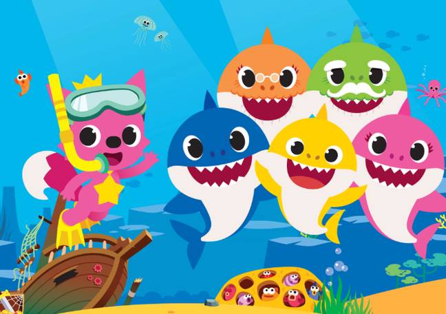 The city has been loudly playing 'annoying' kids' songs, such as 'Baby Shark'. Credit: PinkFong 