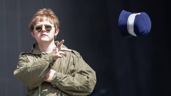 Lewis Capaldi Trolls Noel Gallagher During Intro To His Glastonbury Set. Credit: PA