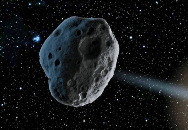 The asteroid is making a 'near-Earth approach'. Credit: Wikimedia Commons