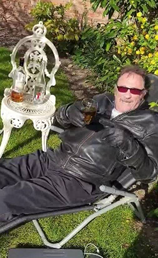 Paul Chuckle Raves In Garden After Recovering From Coronavirus Symptoms ...