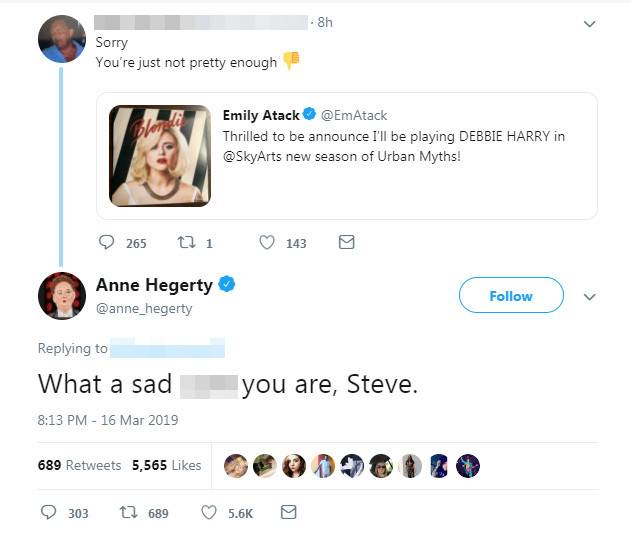 Anne Hegerty put Steve in his place. Credit: Twitter