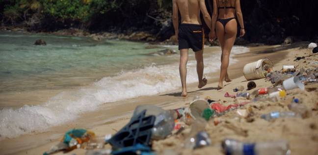 Pornhub say their website should be dirty, not the world's beaches. Credit: Pornhub