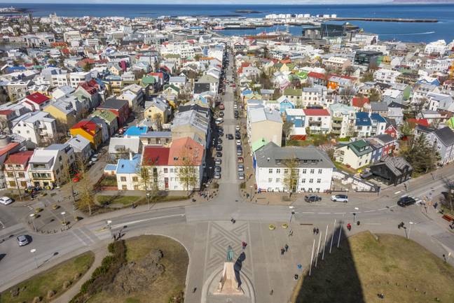 Reykjavik, where the trial took place. Credit: PA
