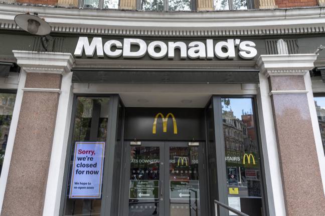 McDonald's has reopened its dine-in spaces. Credit: PA
