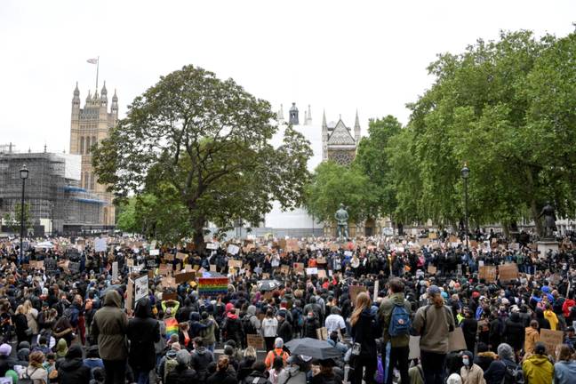Parliament Square in London. Credit: PA