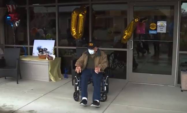 Bill may be the oldest person to have survived coronavirus. Credit: KOIN 6