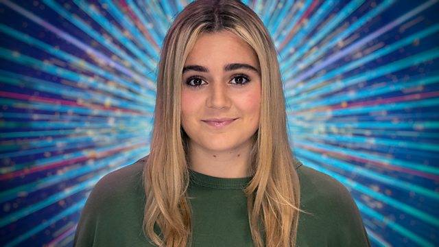 Tilly Ramsay on Strictly Come Dancing 2021. (Credit: BBC)